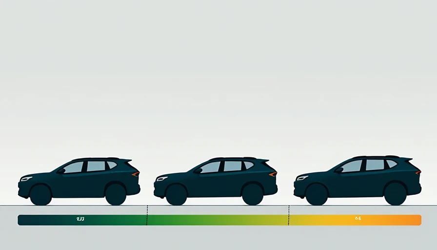 Three-row SUV silhouettes with resale value comparison bars showing Toyota models with longest green retention indicators and rival brand with shorter amber bar illustrating the 20-point depreciation gap in the family SUV segment