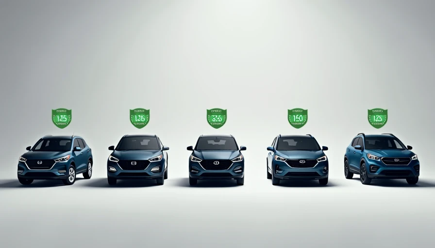 Small SUVs with IIHS Top Safety Pick badge lineup including Honda HR-V Hyundai Tucson Mazda CX-50 Subaru Forester and Kia Sportage showing vehicles that passed the updated side-impact crash test for 2026