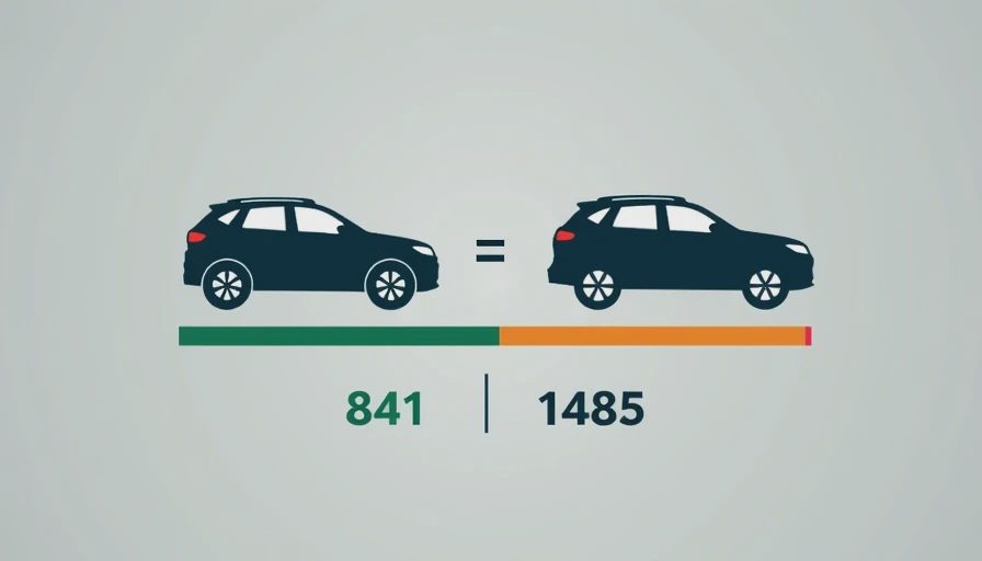 Annual fuel cost comparison of 10 compact SUVs ranked from lowest to highest — DriveByNumbers Horizontal bar chart comparing annual fuel costs of ten compact SUVs with vehicle silhouettes from most efficient Kia Niro to least efficient Volkswagen Tiguan using dollar-scale indicator for family buyers evaluating long-term fuel expenses