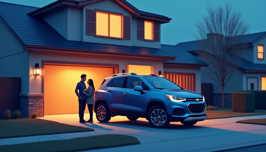 Illustration for chevy suvs trax