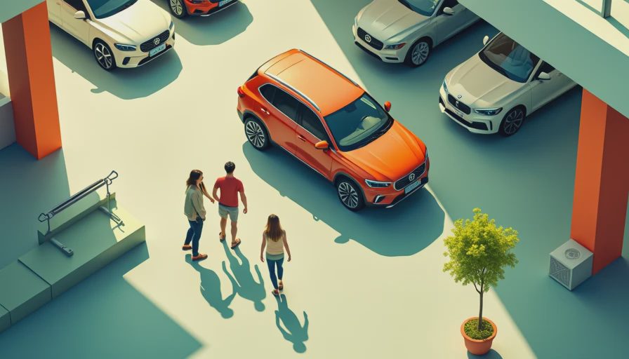 Visual context for best hybrid suv